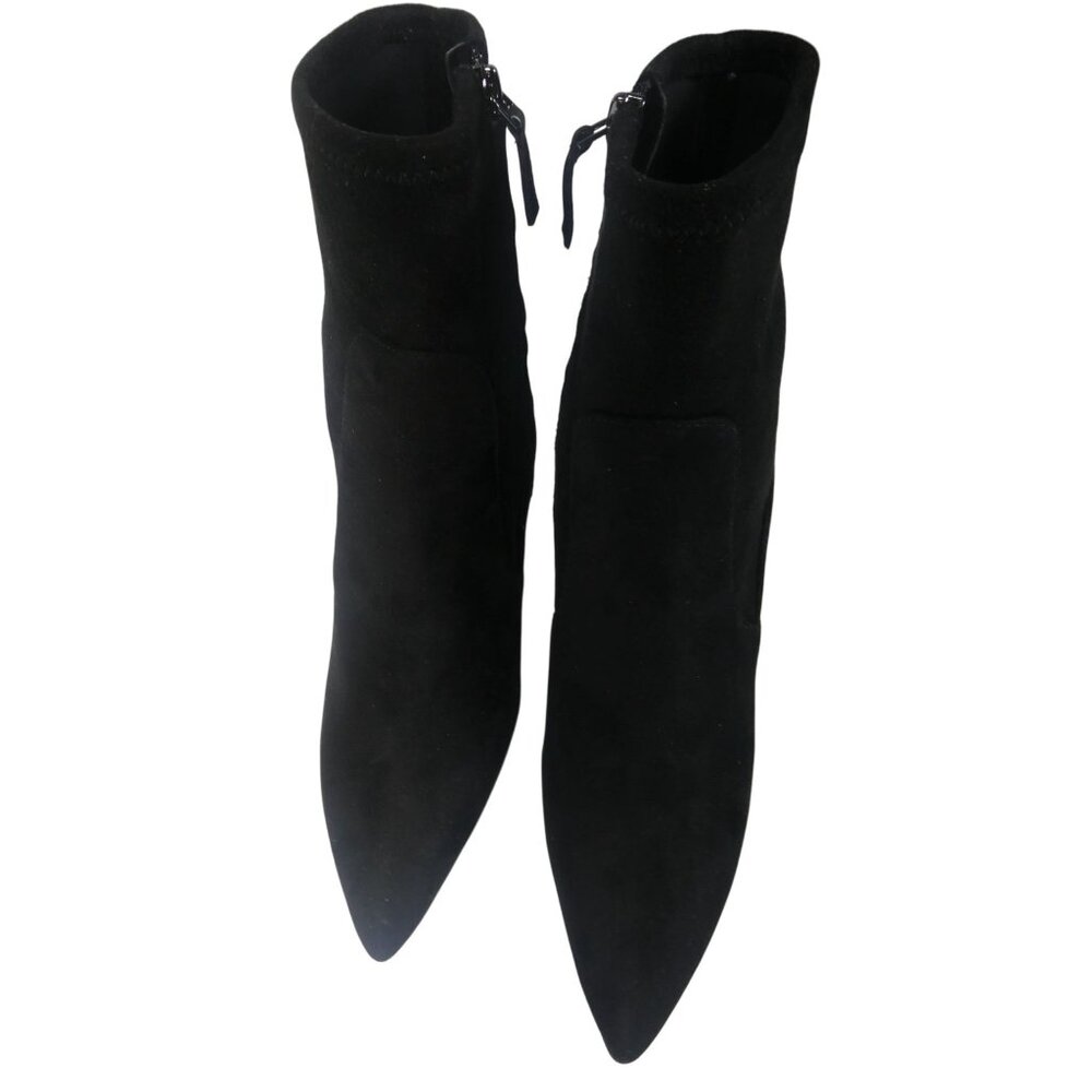 Nine West Women's Black‎ Suede Heels Size 8.5 - Picture 3 of 11